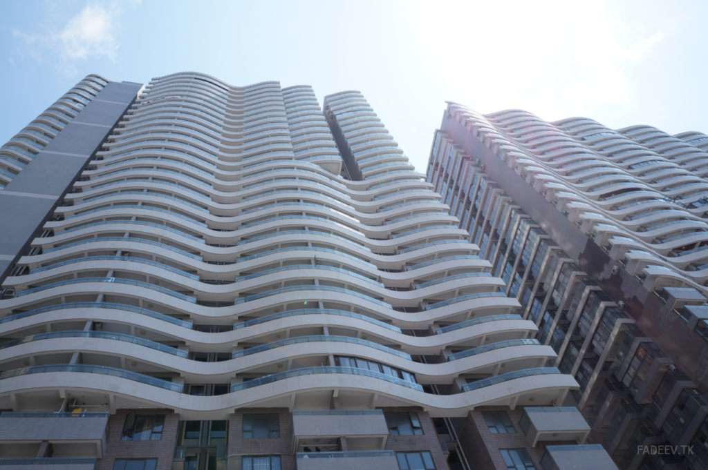 High-rise building, Sanya, Hainan Island, China