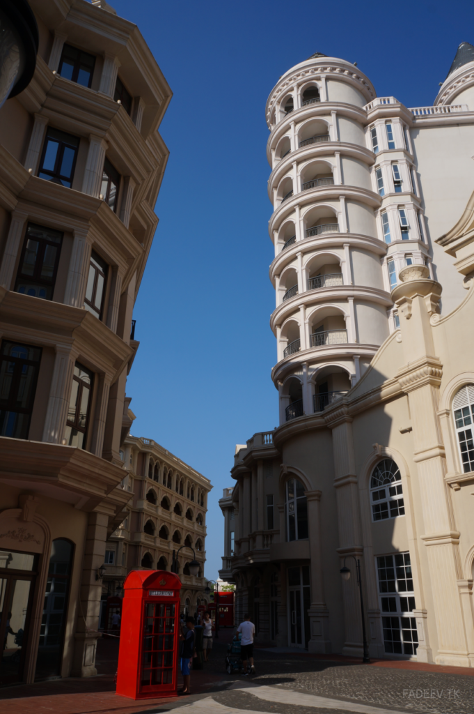 "European Street", Sanya, Hainan Island, China